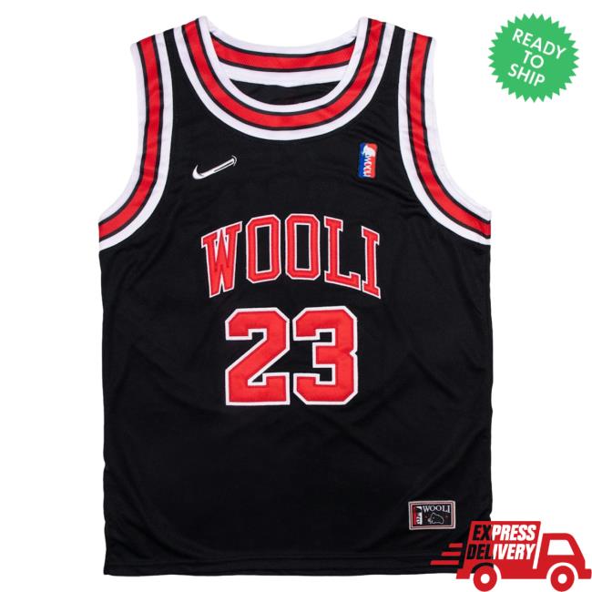 Official Wooli Merch Bar Woolidrop Wooli Black Chicago Basketball Jersey Tee Shirt Wooli Music MerchBar