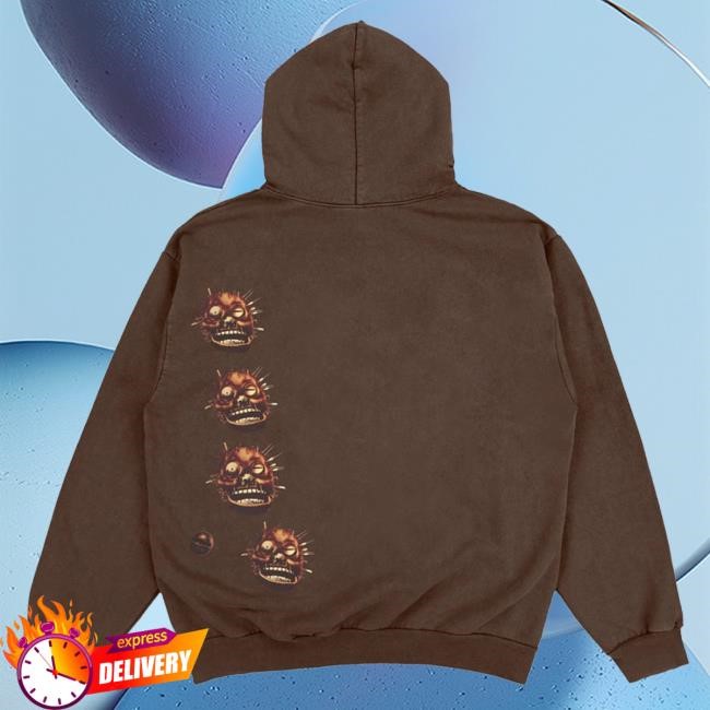 Official Travis Scott Merch Store Utopia Tour Presents Circus Maximus Topia Hoodies A2 – Brown Travis Scott Apparel Clothing TravisScott