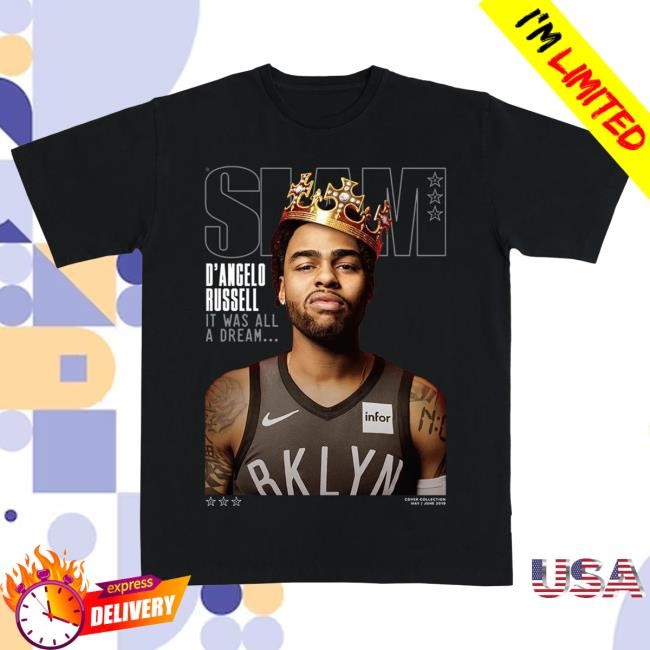 D'Angelo Russell SLAM Cover Tee – Slam Goods NBA Fan Legacy