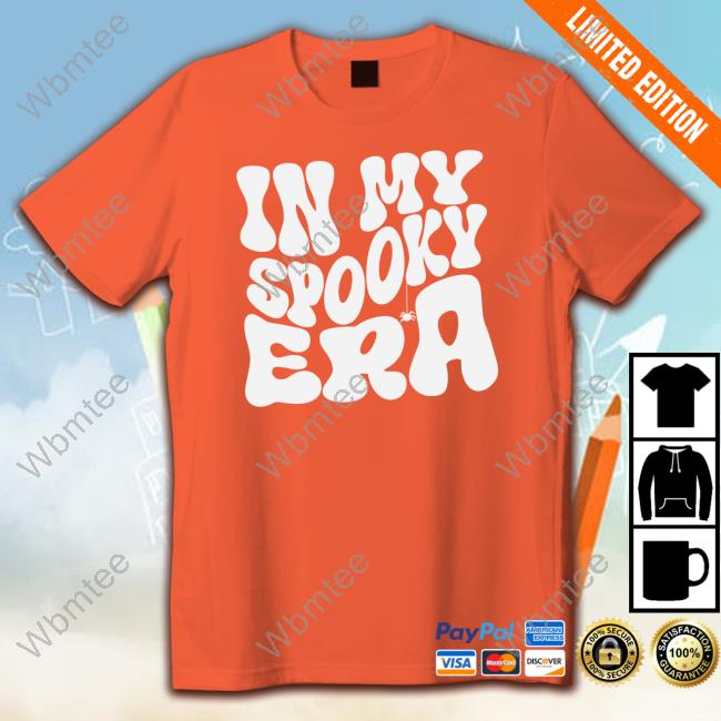 Donuts Dumbbells And Dreams Merch In My Spooky Era Crewneck Sweatshirt