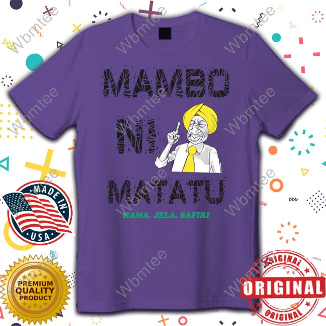Official Gabriel Oguda Mambo Ni Matatu Hama Jela Safiri Long Sleeve Tee