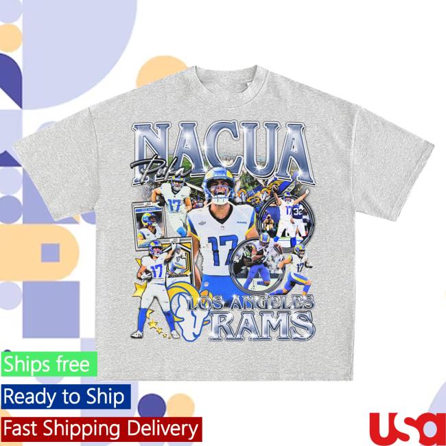 Official Game Changer Puka Nacua Los Angeles Rams Shirt New Ash GameChanger