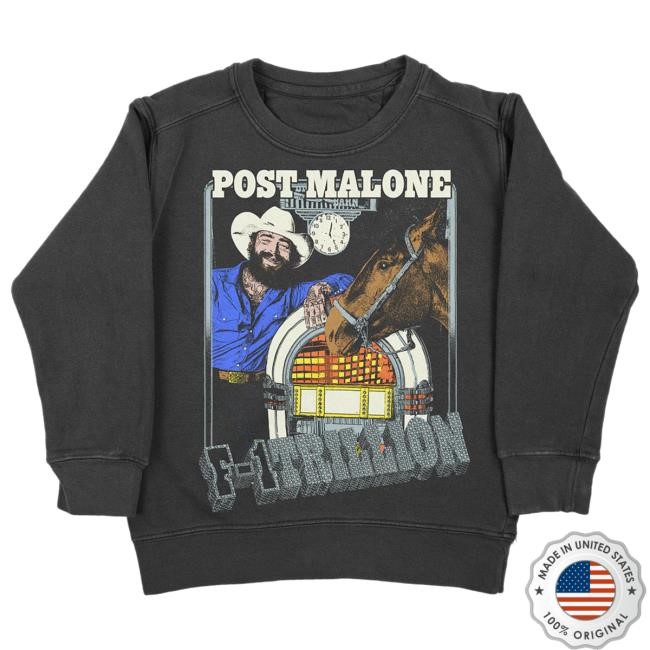 Official Post Malone Merch Store Post Malone F-1 Trillion Juke Box Hoodie