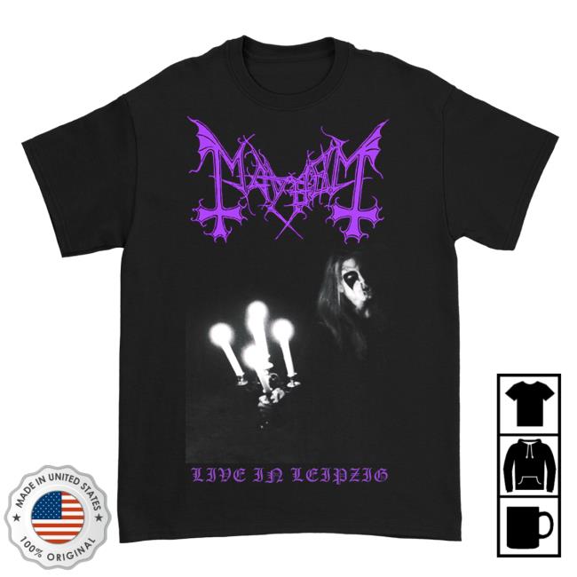 Live In Leipzig Black T-Shirt