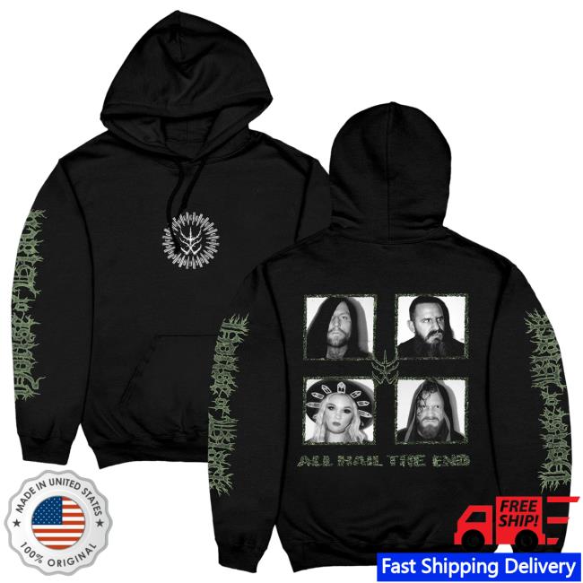 Official Closed Casket Activities Merch Shop House Of Black - The End Hoodie 2023