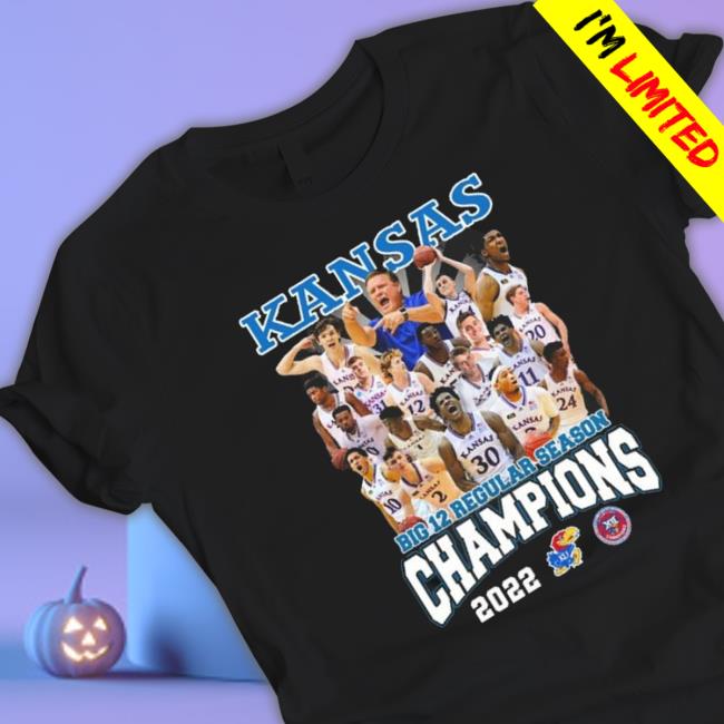 Kansas Jayhawks Big 12 Regular Season Champions 2022 Sweaters