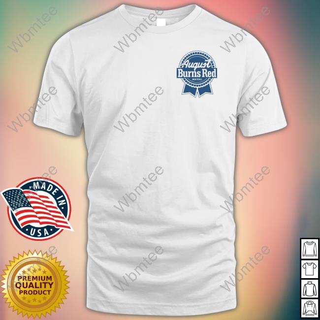 Official August Burns Red Merch Abr Beer Can White T-Shirt