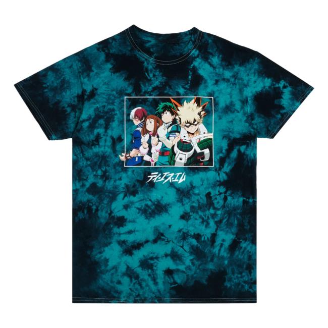 Official Team Solomid Store Tsm Shop My Hero Top Shirt Teal Storm Tie Dye TeamSoloMid Merch