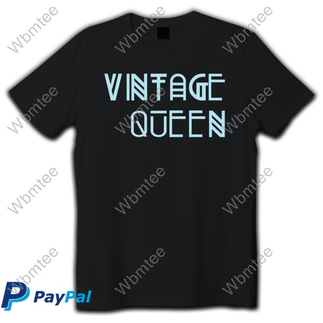 Wicked Naughty Merch Official Vintage Queen Long Sleeve Tee Shirt