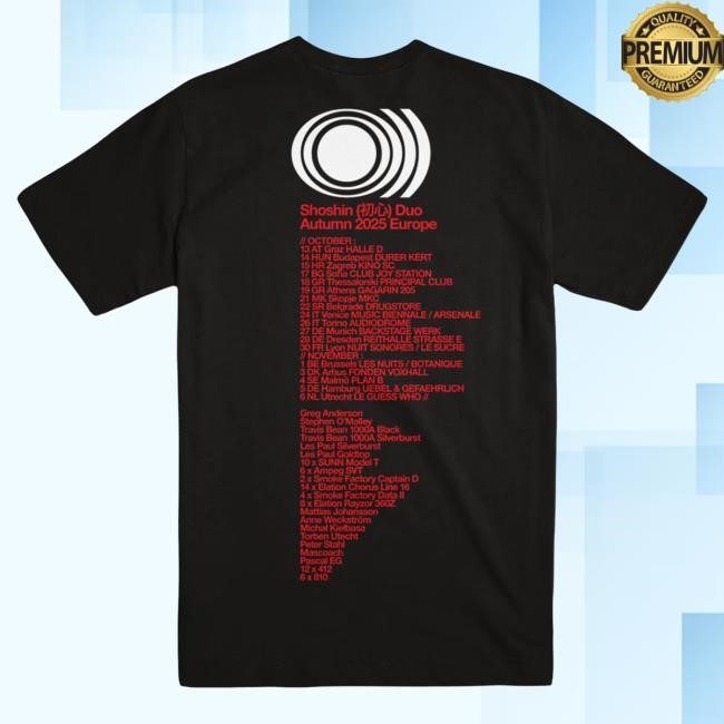 Venue Culture SUNN O))) Autumn 2025 Black Tour Tee US via evilgreed