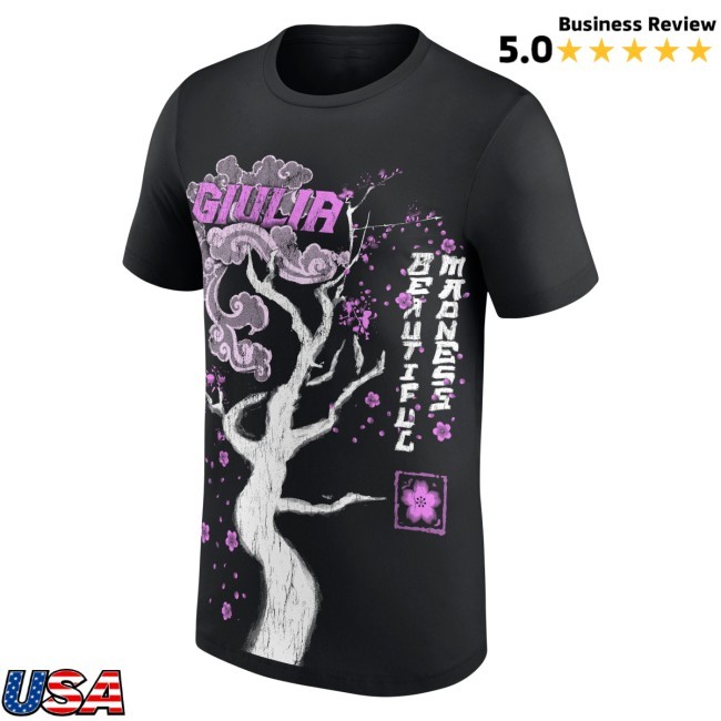 Black Giulia Beautiful Madness Tee Wshop
