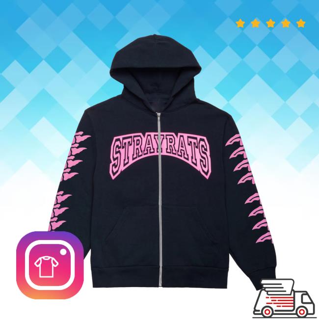 Official Stray Rats Exo Zip Up Hoodie