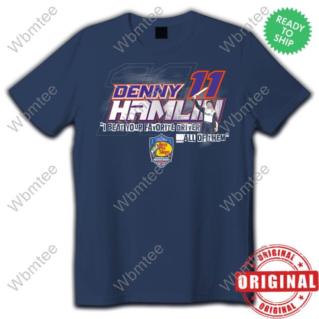 Denny Hamlin Store Bristol Win Shirts