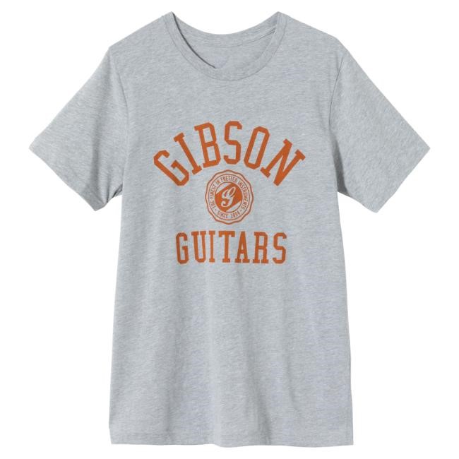 Official Gibson Merch Store Shop Gibson Collegiate Crew neck (Green), Exclusive Gibson Band