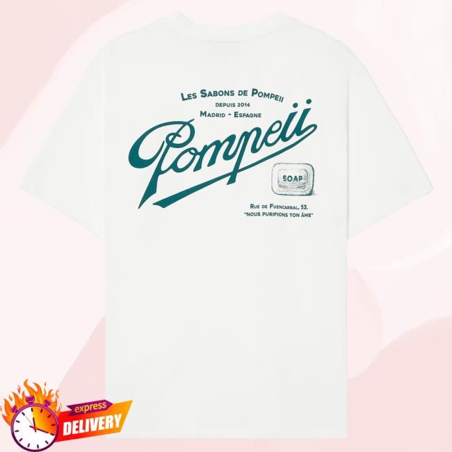 Sabons De Pompeii Chocolate Tee | Buy Official Pompeii Apparel