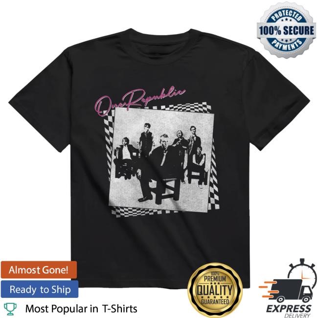 Official One Republic Shop Onerepublic Retro Band T-Shirt