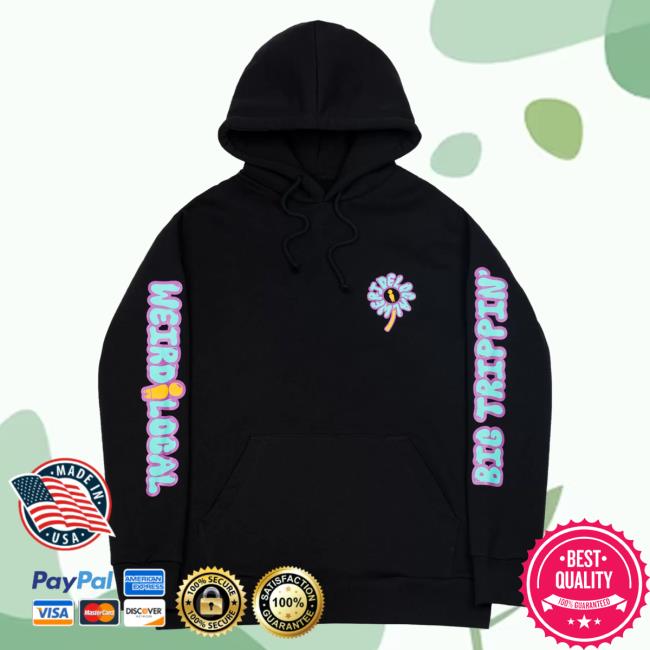 Official We Ride Local Trippin' Black Crew Official We Ride Local Trippin' Black Hood