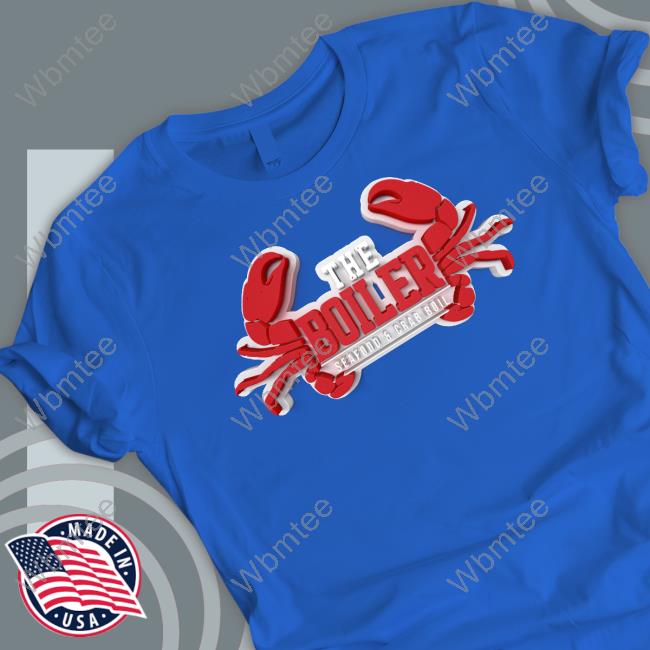 The Boiler Seafood & Crab Boil Tee Shirt Golden State Warriors