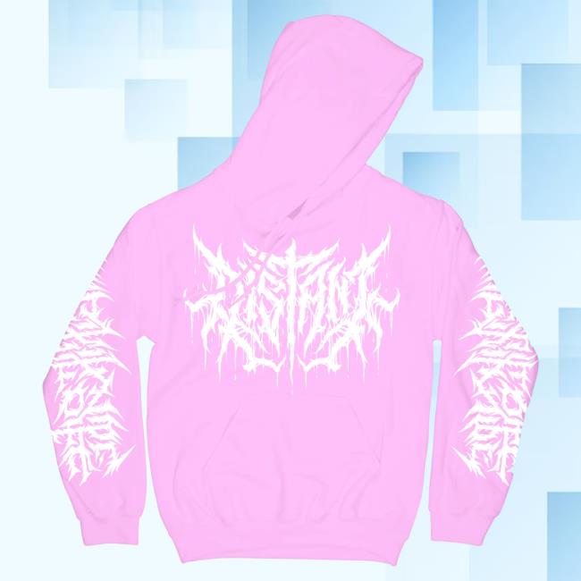 Indie Merch Store Shop Distant Band Pink Human Scum ## IndieMerchStore Hooded Sweatshirt