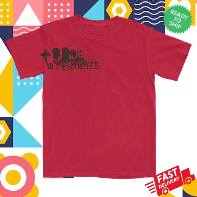 Official Maniacs Store My Chemical Romance Cemetary T-Shirts