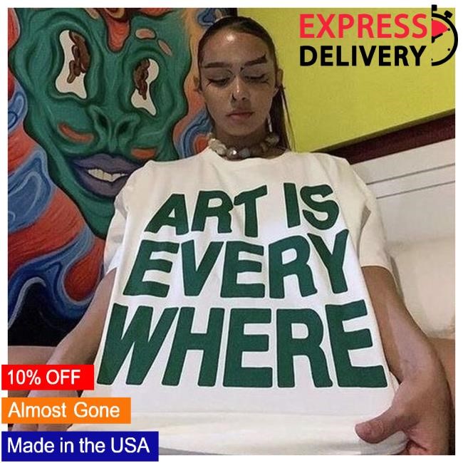 Rogue Fashion | Art Is Every Where Retro Shirt