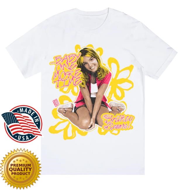 Official Britney Spears Merch Store ...Baby One More Time 25th Anniversary New Shirt