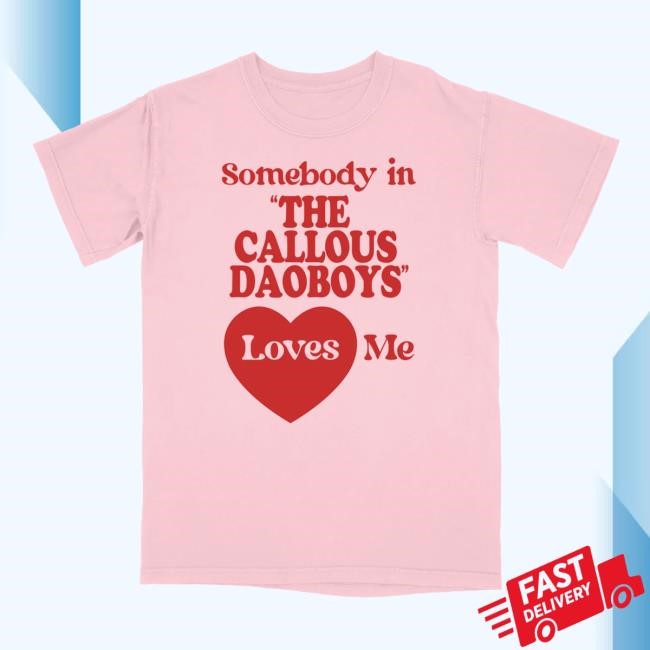 PINK LOVE Shirt Callous Daoboys Merch Store