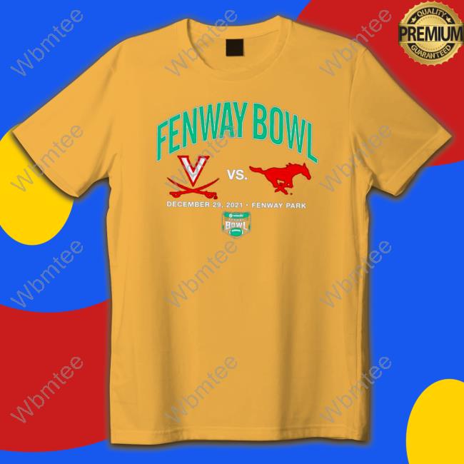 Official Virginia Cavaliers vs SMU Mustangs 2022 Fenway Bowl Dueling shirt Long sleeve t shirt