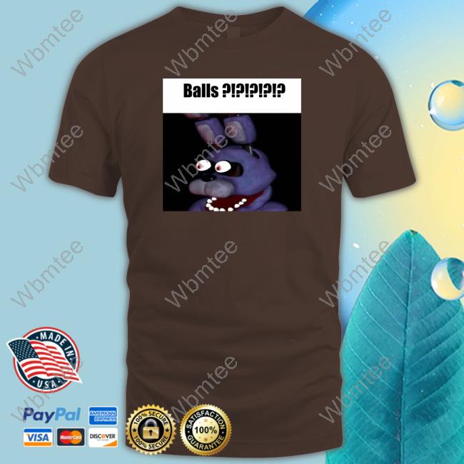 Official FNAF Five Nights At Freddy's Bonnie Balls T-Shirt Bonnie Balls Hoodie