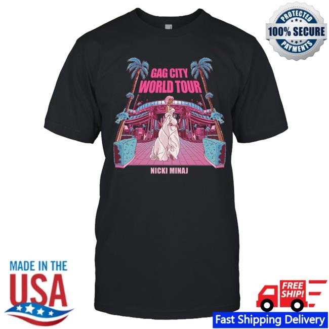 Official Nicki Minaj GAG City World Tour Long sleeve
