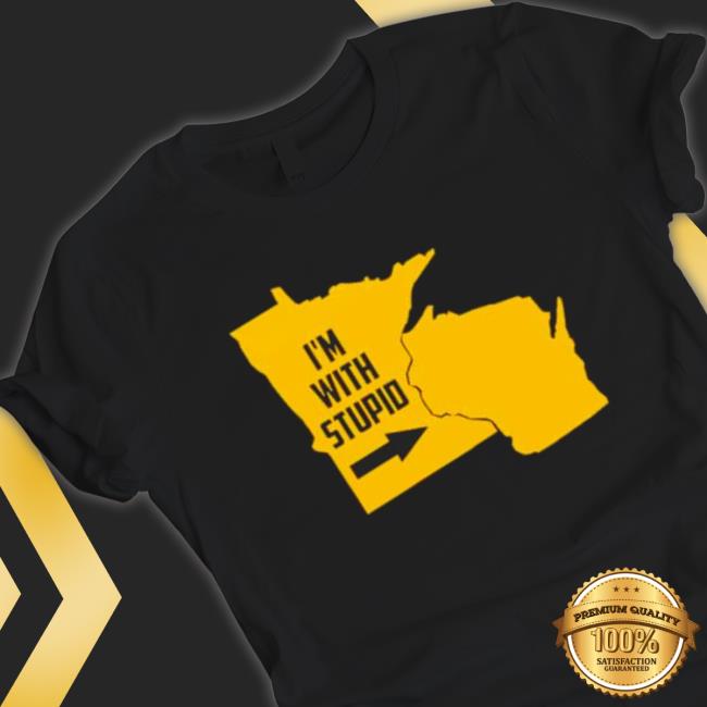 Minnesota I’M With Stupid Sweatshirt