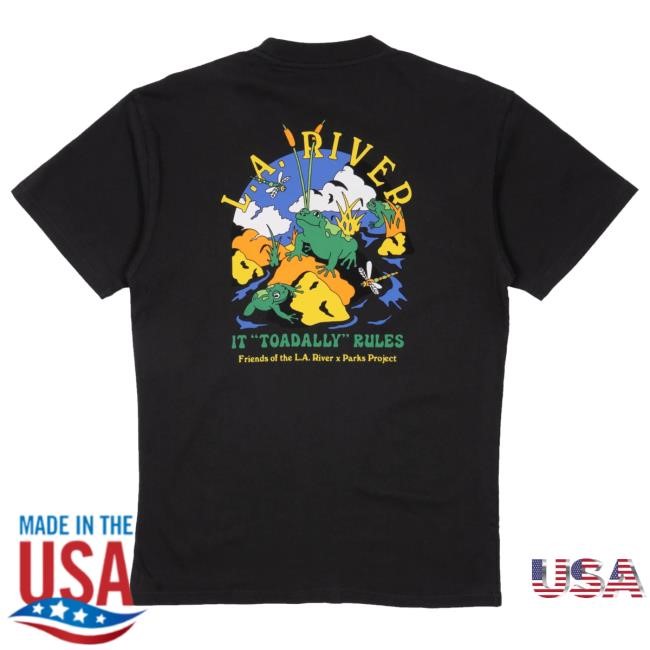 Shop La River Toadally Rules New T-Shirt Inspired By The La River – Parks Project