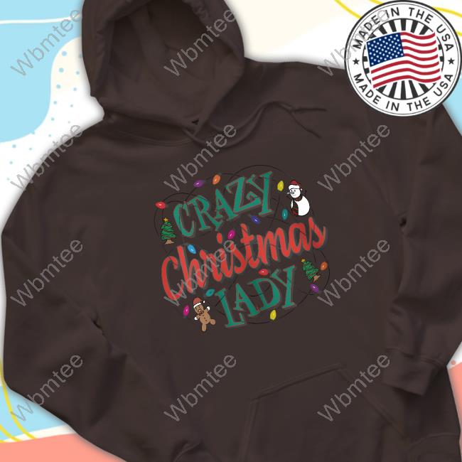 Official Hillbillies Apparel Merch Crazy Christmas Lady Tee