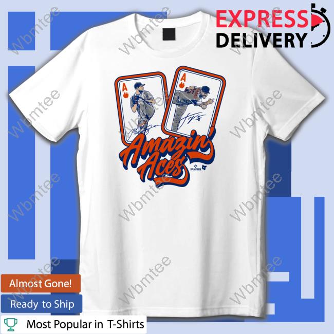 Breakingt Max Scherzer & Justin Verlander Amazin' Aces Shirt