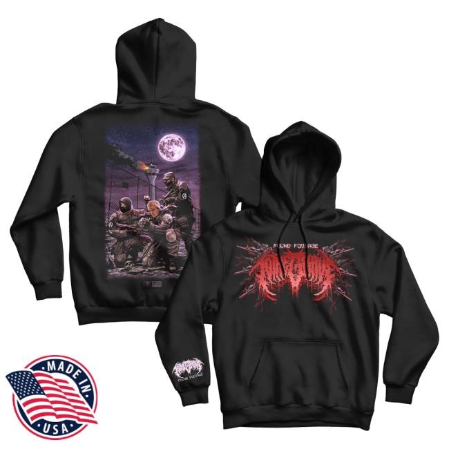 Official Indie Merch Store Shop To The Grave Found Footage Special Edition Popover Sweatshirt IndieMerchStore