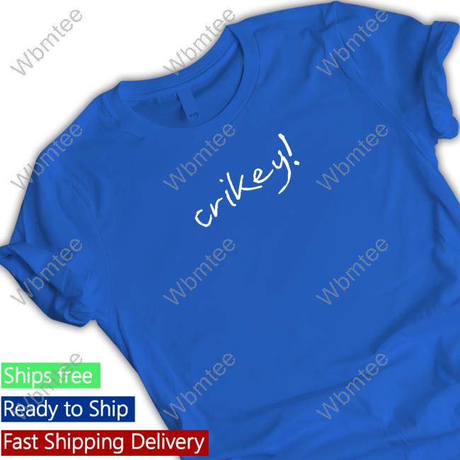Official Crikey Black Tee