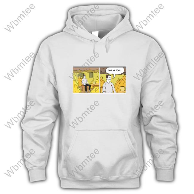 Rita Oak Ko-Fi Merch This Is Fine Meme T-Shirt
