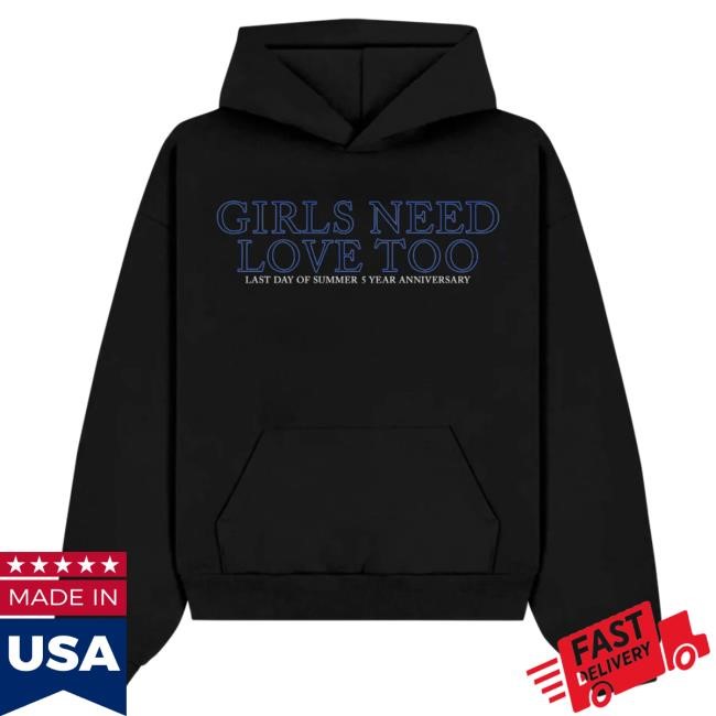 Girls Need Love Hoodie - Black Summer Walker