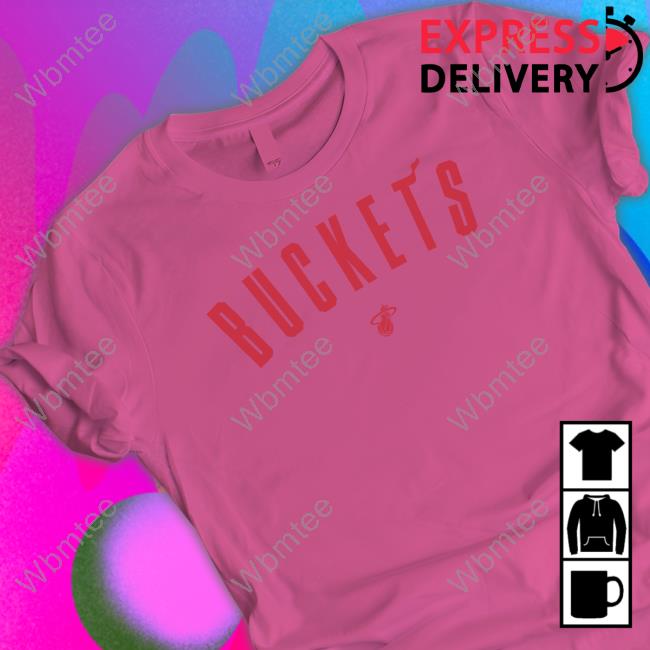 Official Jimmy Butler Merch Miami Heat Buckets T Shirts
