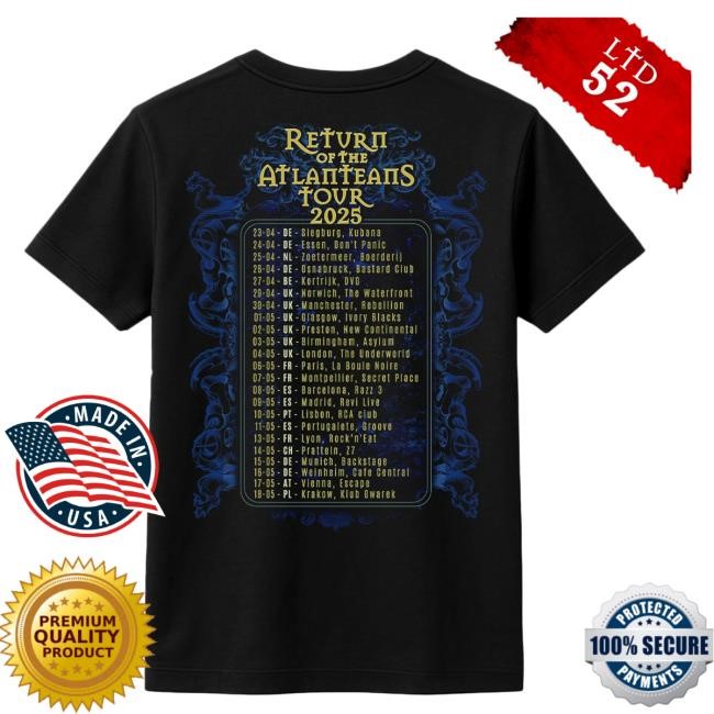 Official Imperial Age Merch Temple Mage - Tour 2025 Shirt (Ltd 52)