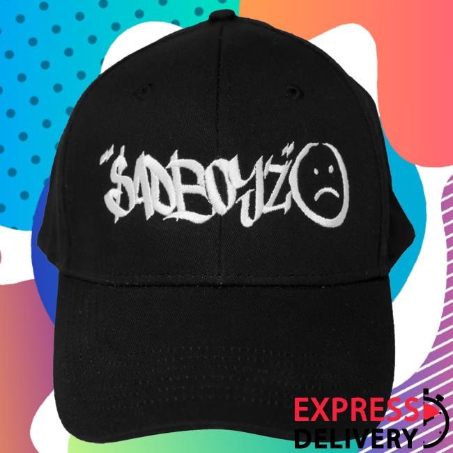 Official Sad Boyz Merch Store Sad Boyz Cap - Black