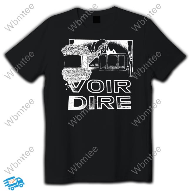 Earl Sweatshirt Merch Voir Dire Black T Shirt