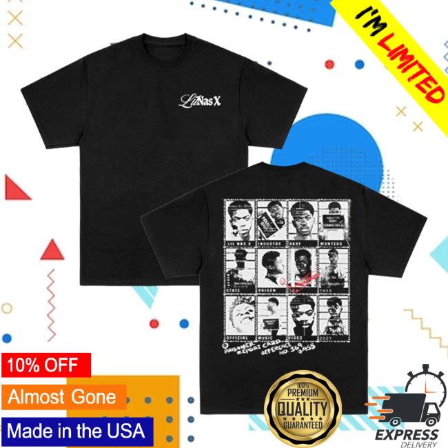 Official Lil Nas X Merch Store Lil Nas X Industry Baby Report Card Black Hot Shirt Lil Nas X Apparel Clothing Shop LilNa