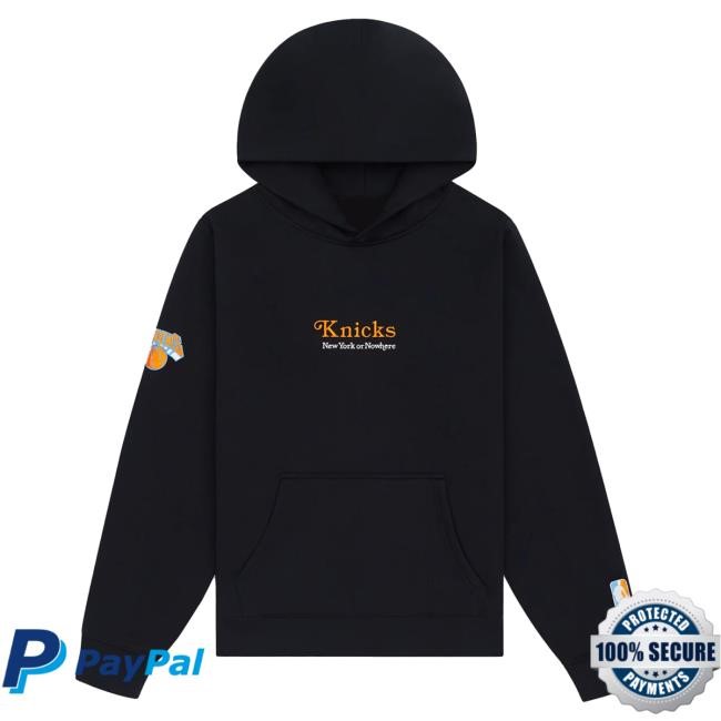 Official Msg Merch Store Shop New York Knicks NYON x Knicks Give and Go Black Hoody