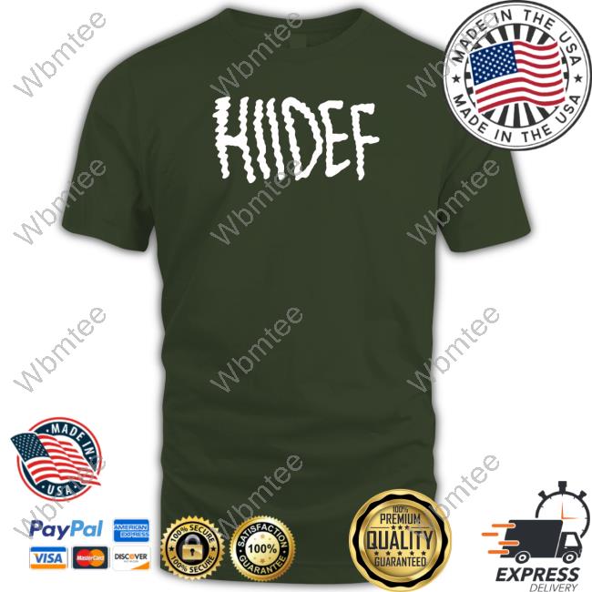 Hiidef Limited Edition Shirts