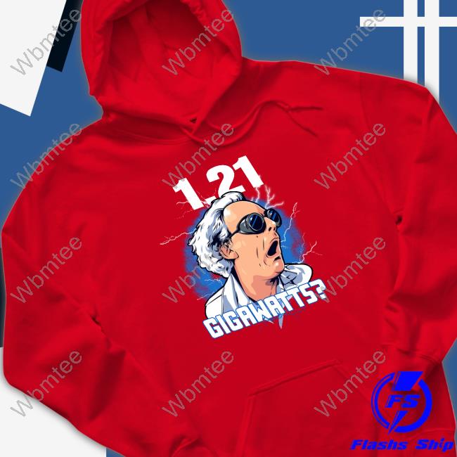 Official 1.21 Gigawatts? Shirt Christopher Lloyd 1.21 Gigawatts? Shirt Docbrownlloyd
