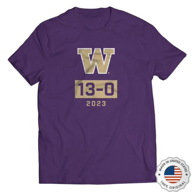 Simply Seattle Shop Store Washington Huskies Undefeated Season Top Shirt