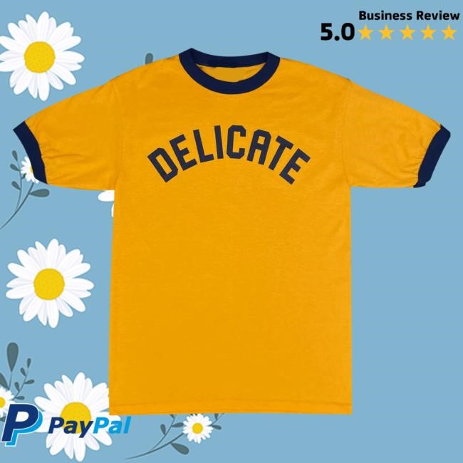 Official Hello Merch Yellow Delicate Top Shirt HelloMerch