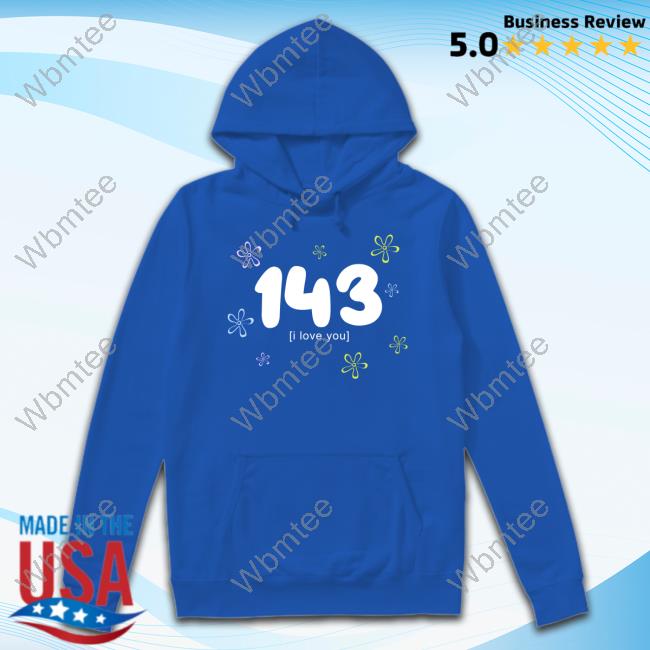 Punz Store Punz 143 I Love You Pullover Hoodie