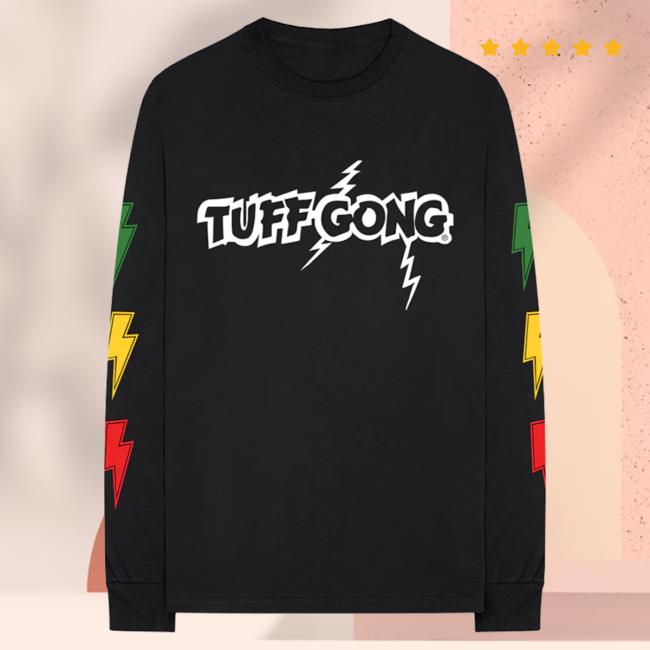 Official Bob Marley Merch Store Shop Bob Marley BOLT TGC Long Sleeve T-Shirts